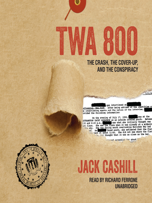 Title details for TWA 800 by Jack Cashill - Available